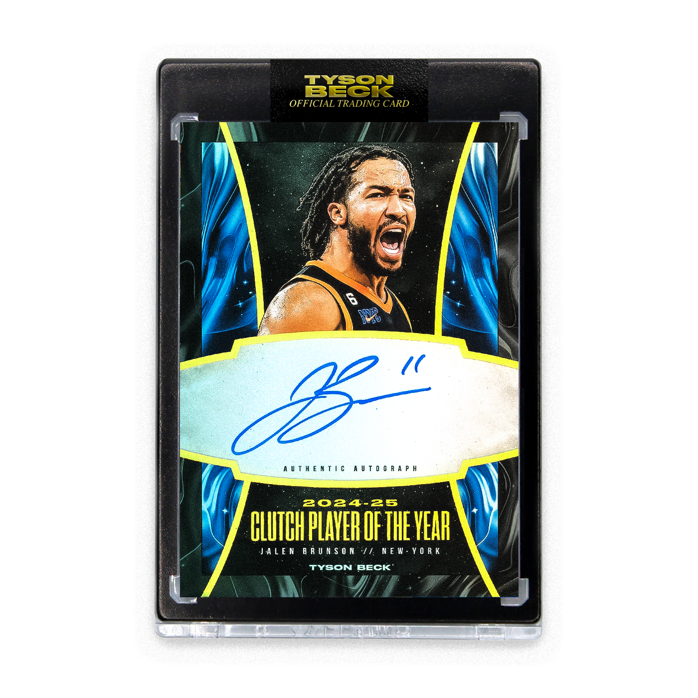 JALEN BRUNSON X TYSON BECK - 24/25 CLUTCH PLAYER OF THE YEAR