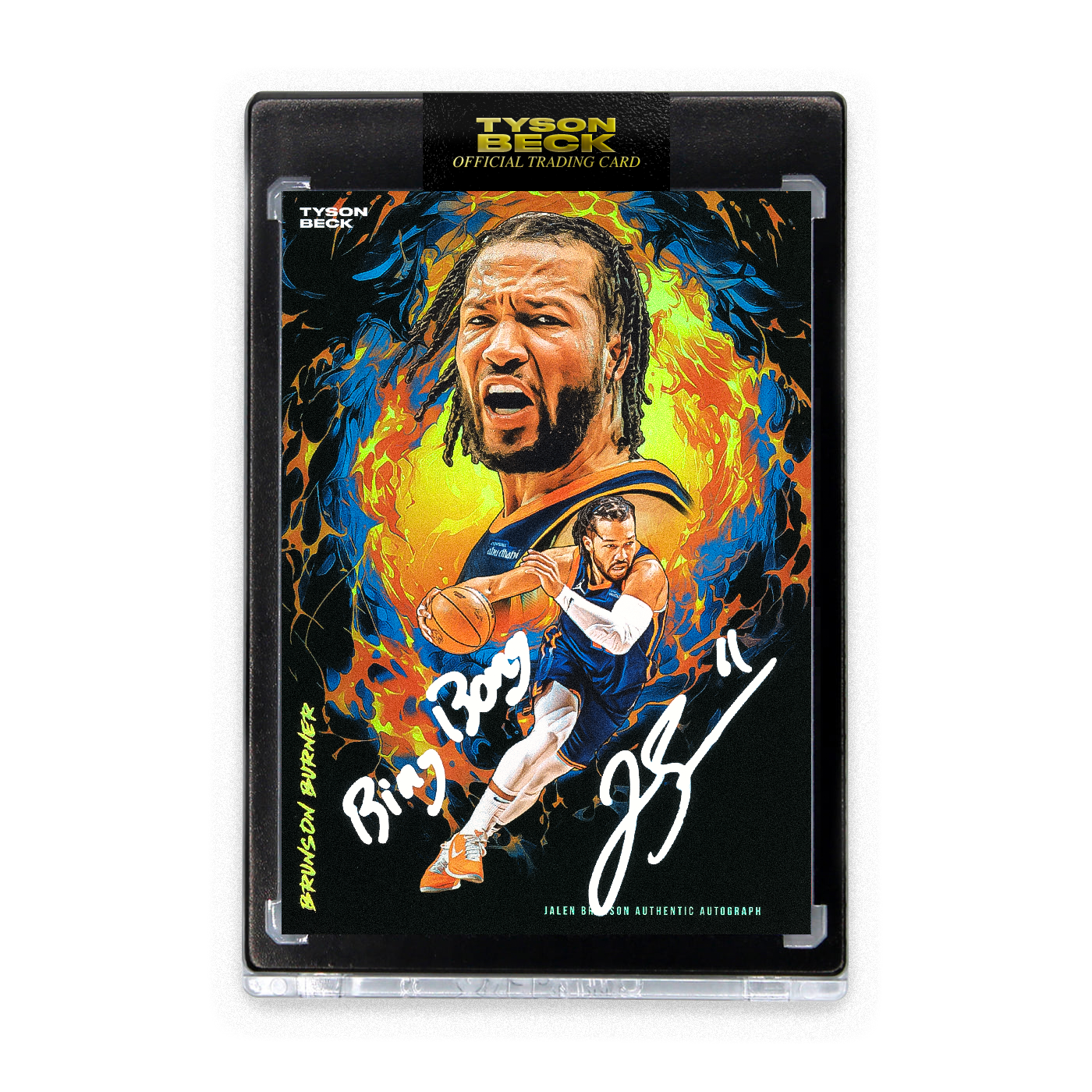 JALEN BRUNSON INSCRIPTIONS – Tyson Beck