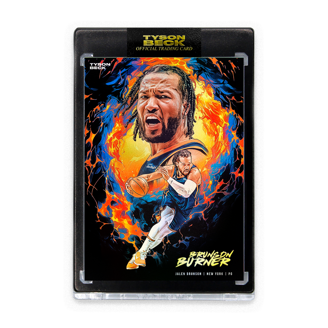 JALEN BRUNSON X TYSON BECK - BRUNSON BURNER - NIGHT FOIL - LIMITED TO 20