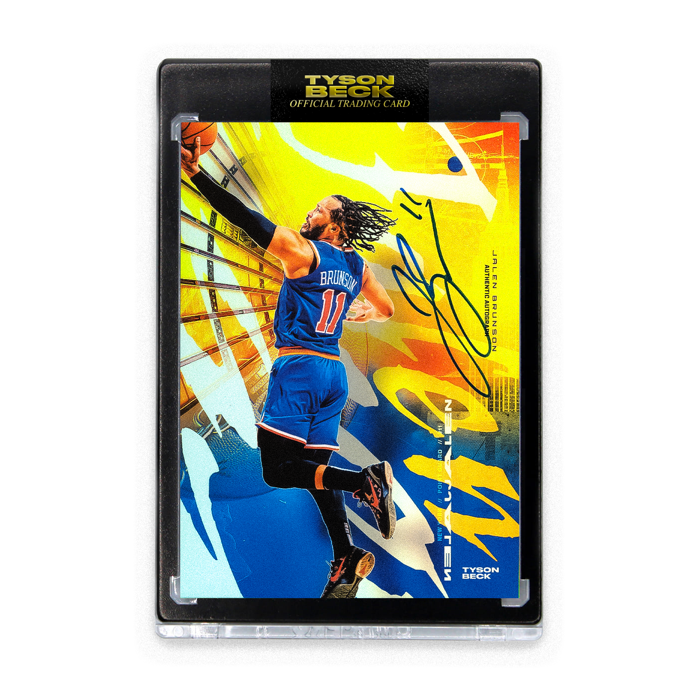JALEN BRUNSON AUTOGRAPHS – Tyson Beck