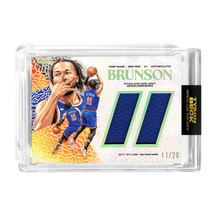 Load image into Gallery viewer, JALEN BRUNSON X TYSON BECK - GAME WORN PATCH CARD - *RANDOMIZED TIER* LOOK FOR 1/1 SWOOSH PATCH AUTO

