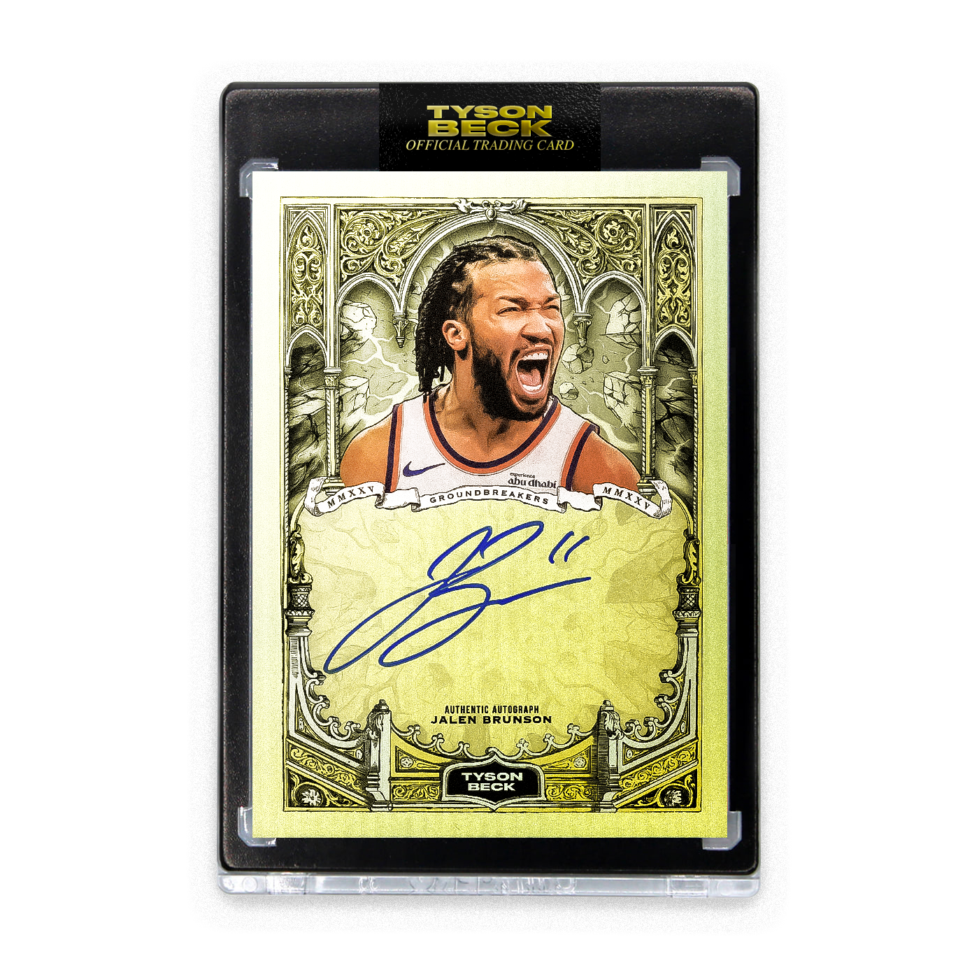 JALEN BRUNSON X TYSON BECK - GROUNDBREAKERS - RAINBOW FOIL