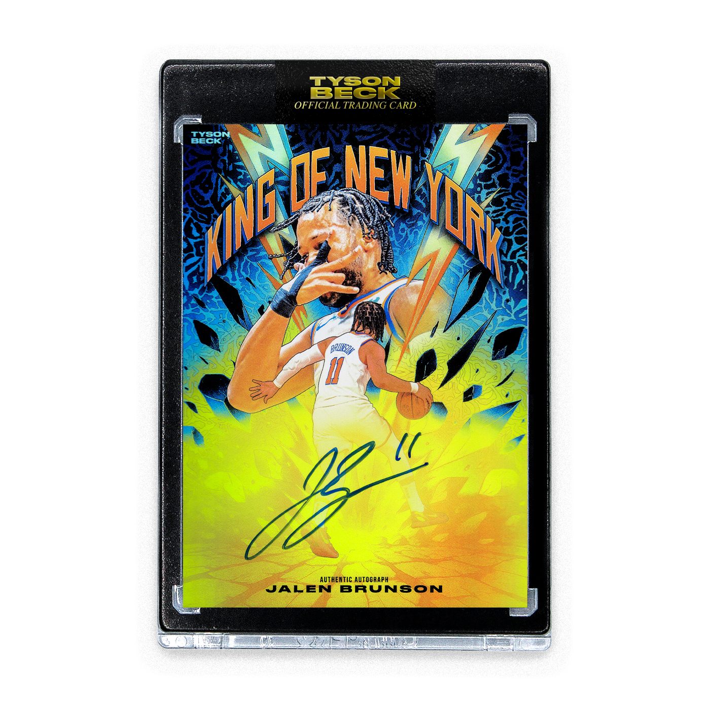 JALEN BRUNSON X TYSON BECK - KING OF NEW YORK - RAINBOW FOIL