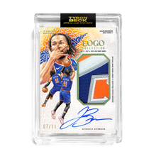 Load image into Gallery viewer, JALEN BRUNSON X TYSON BECK - GAME WORN PATCH AUTO - TIER 1 *RANDOMIZED CARD*

