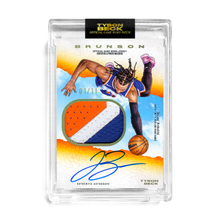 Load image into Gallery viewer, JALEN BRUNSON X TYSON BECK - GAME WORN PATCH AUTO - TIER 2 *RANDOMIZED CARD*
