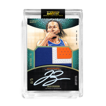 Load image into Gallery viewer, JALEN BRUNSON X TYSON BECK - GAME WORN PATCH AUTO - TIER 2 *RANDOMIZED CARD*
