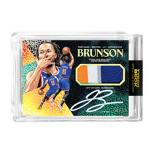 Load image into Gallery viewer, JALEN BRUNSON X TYSON BECK - GAME WORN PATCH AUTO - TIER 2 *RANDOMIZED CARD*
