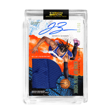 Load image into Gallery viewer, JALEN BRUNSON X TYSON BECK - GAME WORN PATCH AUTO - TIER 3 *RANDOMIZED CARD*

