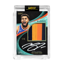 Load image into Gallery viewer, KARL-ANTHONY TOWNS X TYSON BECK - GAME WORN PATCH AUTO - *RANDOMIZED CARD*
