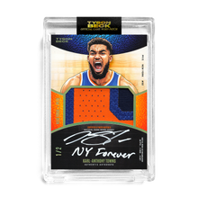Load image into Gallery viewer, KARL-ANTHONY TOWNS X TYSON BECK - GAME WORN PATCH AUTO - TEAM NUMBERS *RANDOMIZED TIER*
