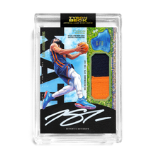 Load image into Gallery viewer, KARL-ANTHONY TOWNS X TYSON BECK - GAME WORN PATCH AUTO - TRIM PATCHES - *RANDOMIZED CARD*
