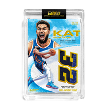 Load image into Gallery viewer, KARL-ANTHONY TOWNS X TYSON BECK - GAME WORN PATCH CARD - *RANDOMIZED TIER* LOOK FOR 1/1 CHAMP TAG AUTO + 5 INSCRIPTION AUTOS

