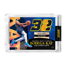 Load image into Gallery viewer, KARL-ANTHONY TOWNS X TYSON BECK - GAME WORN PATCH CARD - *RANDOMIZED TIER* LOOK FOR 1/1 CHAMP TAG AUTO + 5 INSCRIPTION AUTOS
