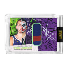 Load image into Gallery viewer, NIKOLA JOKIĆ X TYSON BECK - JOKER - GAME WORN PATCH AUTO *RANDOMIZED CARD*
