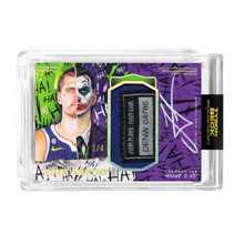 Load image into Gallery viewer, NIKOLA JOKIĆ X TYSON BECK - GAME WORN PATCH AUTO - LAUNDRY TAG - LIMITED TO 4

