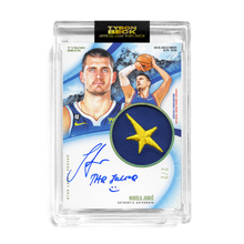Load image into Gallery viewer, NIKOLA JOKIĆ X TYSON BECK - GAME WORN PATCH AUTO - STAR LOGO - LIMITED TO 2
