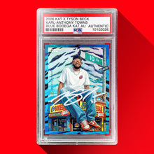 Load image into Gallery viewer, PRE-ORDER - KARL-ANTHONY TOWNS X TYSON BECK - PSA - EXCLUSIVE GRADED CARD BLIND BOX
