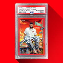 Load image into Gallery viewer, PRE-ORDER - KARL-ANTHONY TOWNS X TYSON BECK - PSA - EXCLUSIVE GRADED CARD BLIND BOX
