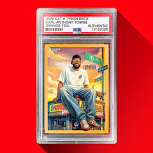 Load image into Gallery viewer, PRE-ORDER - KARL-ANTHONY TOWNS X TYSON BECK - PSA - EXCLUSIVE GRADED CARD BLIND BOX

