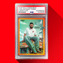 Load image into Gallery viewer, PRE-ORDER - KARL-ANTHONY TOWNS X TYSON BECK - PSA - EXCLUSIVE GRADED CARD BLIND BOX
