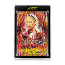 Load image into Gallery viewer, SOPHIE CUNNINGAM X TYSON BECK - THE ENFORCER - AUTOGRAPH + INSCRIPTION *RANDOMIZED NUMBERED CARD*

