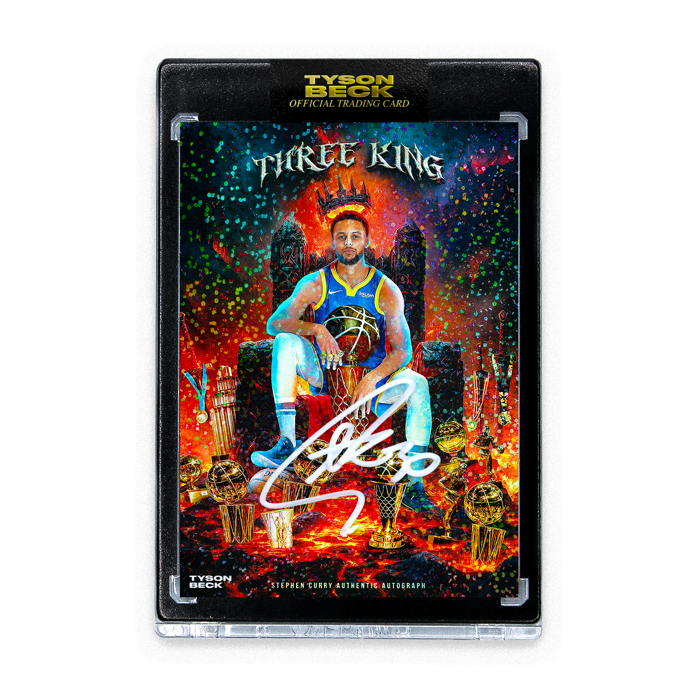 STEPHEN CURRY - THREE KING - AUTOGRAPHS – Tyson Beck