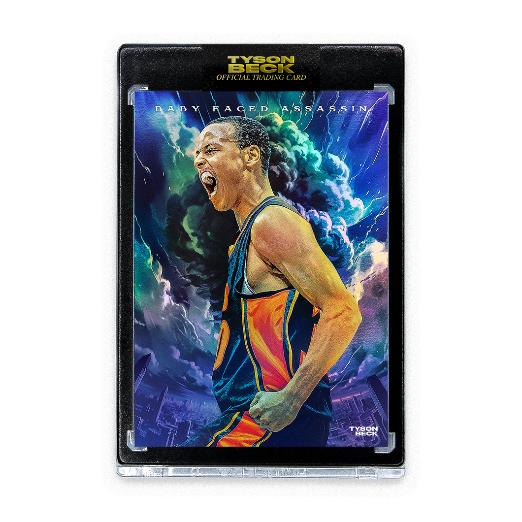 STEPHEN CURRY - TYSON BECK - BABY FACED ASSASSIN - NIGHT FOIL - LIMITED TO 10