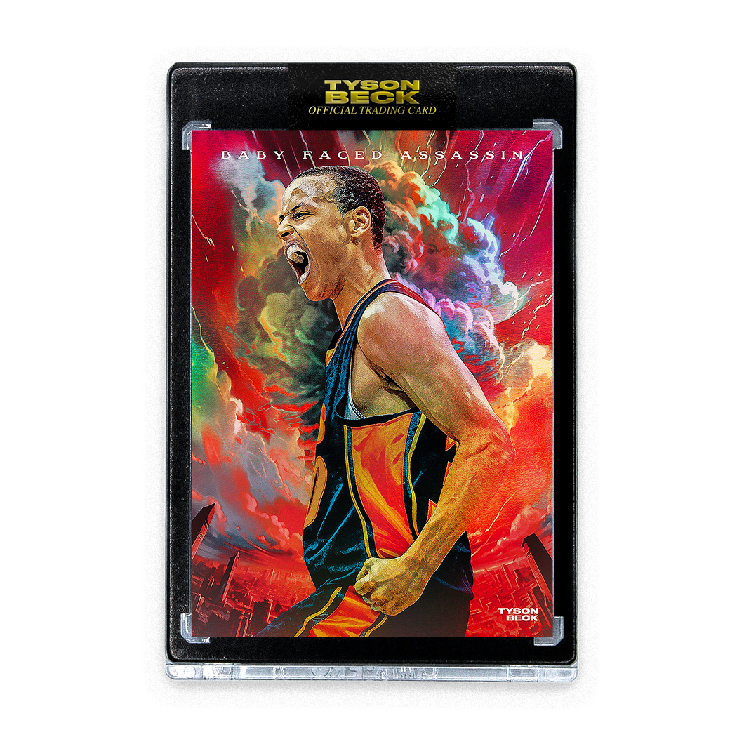 STEPHEN CURRY - TYSON BECK - BABY FACED ASSASSIN - RED FOIL - LIMITED TO 20