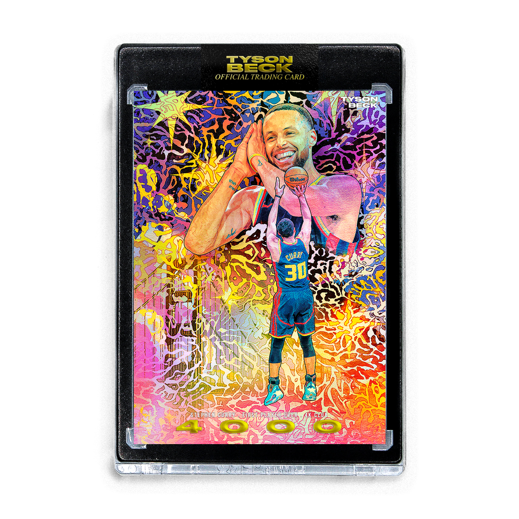 STEPHEN CURRY X TYSON BECK - 4K CLUB - NIGHT NIGHT VARIATION PURPLE - LIMITED TO 8