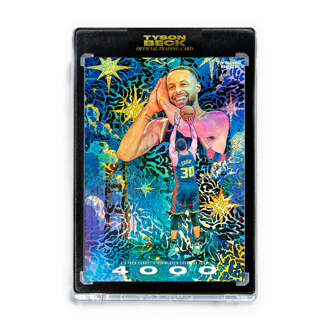 STEPHEN CURRY X TYSON BECK - 4K CLUB - NIGHT NIGHT VARIATION RF - LIMITED TO 15