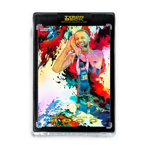 STEPHEN CURRY X TYSON BECK - 4K CLUB - RAINBOW FOIL - LIMITED TO 30