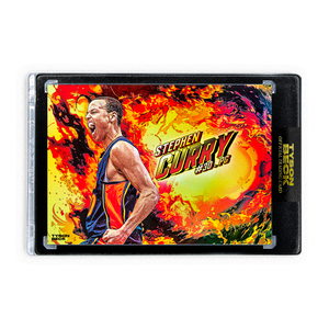 STEPHEN CURRY X TYSON BECK - ON FIRE - FIRE FOIL -  LIMITED TO 10