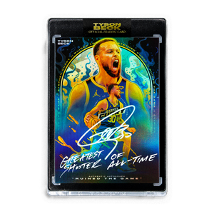 STEPHEN CURRY X TYSON BECK - RUINED THE GAME - NIGHT FOIL- AUTOGRAPH + ARTIST INSCRIPTION - LIMITED TO 3