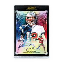 Load image into Gallery viewer, TOM BRADY - TYSON BECK - 7X CHAMP - AUTOGRAPH PACKAGE
