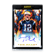 Load image into Gallery viewer, TOM BRADY - TYSON BECK - COMIC - AUTOGRAPH PACKAGE
