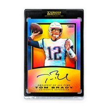 Load image into Gallery viewer, TOM BRADY - TYSON BECK - GOAT - AUTOGRAPH PACKAGE
