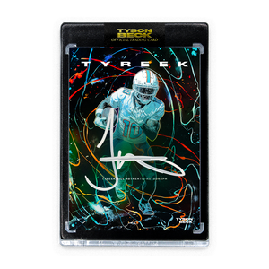 TYREEK HILL X TYSON BECK - "COMIC" - MARBLE FOIL - AUTOGRAPH - LIMITED TO 10