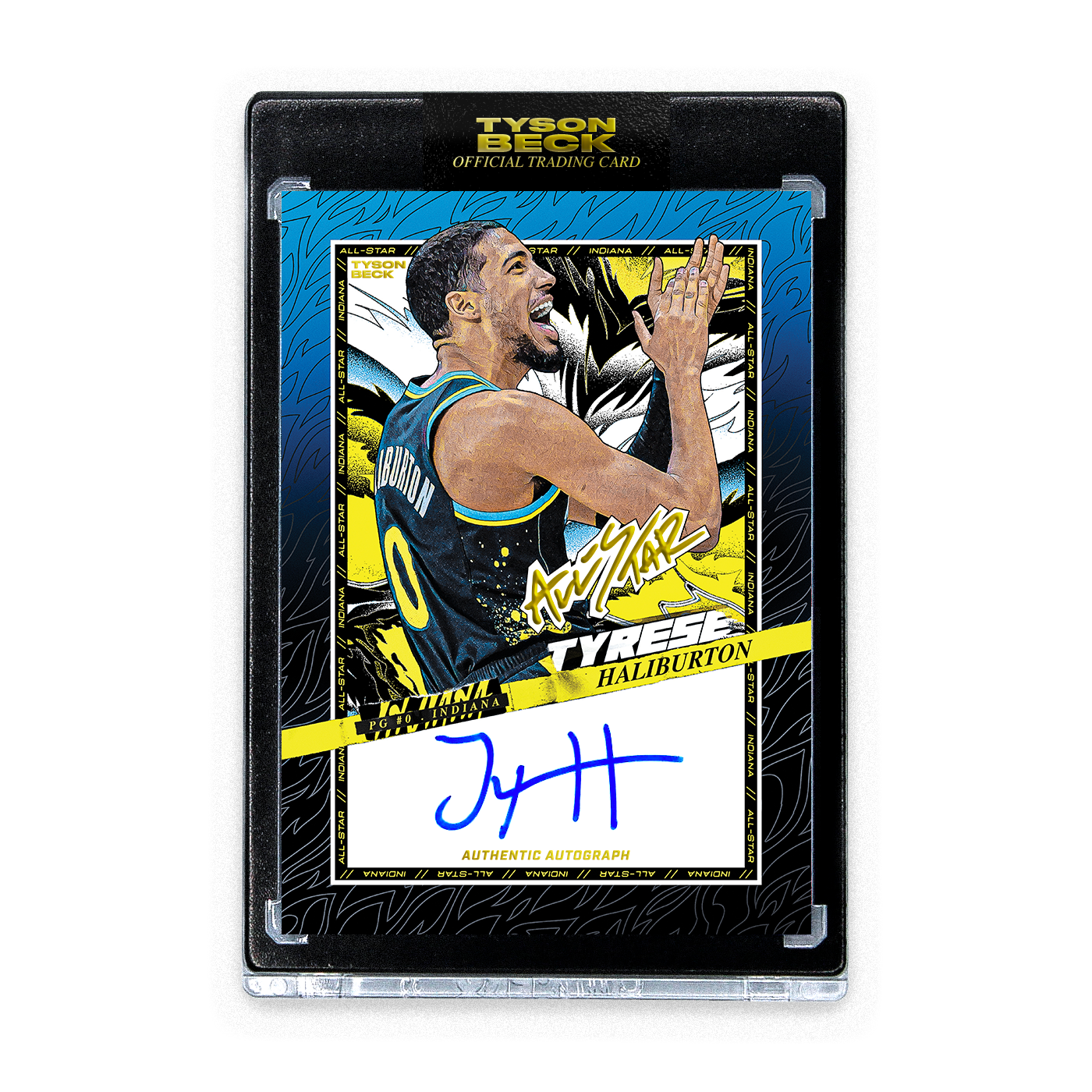 TYRESE HALIBURTON X TYSON BECK - ALL-STAR 2024 - AUTOGRAPH