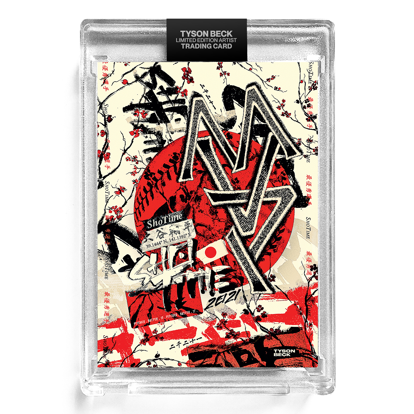 TYSON BECK LIMITED EDITION COLLECTION - TRADING CARDS