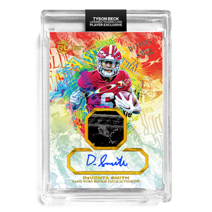 🚀 DEVONTA SMITH X TYSON BECK - RPA - GAME WORN - TIER 2 - LIMITED TO 40