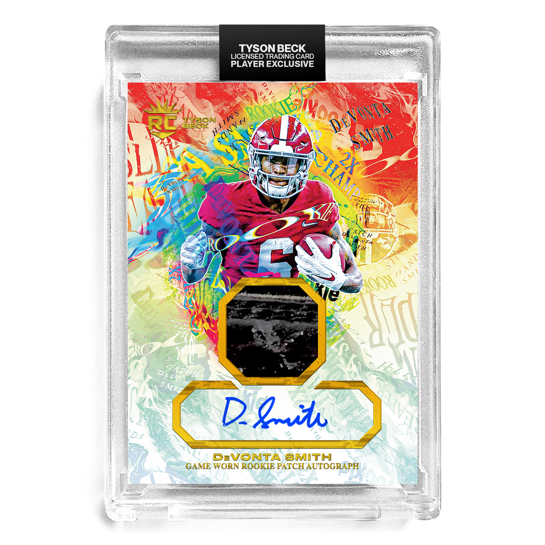 🚀 DEVONTA SMITH X TYSON BECK - RPA - GAME WORN - TIER 2 - LIMITED TO 40