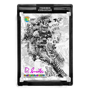 💀 DEVONTA SMITH X TYSON BECK - SLIM REAPER - NEON UV RC AUTOGRAPH - LIMITED TO 20