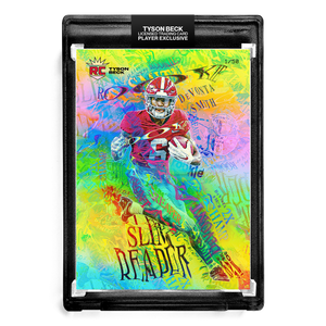 🌈 💀 DEVONTA SMITH X TYSON BECK - RC - SLIM REAPER - RAINBOW FOIL - LIMITED TO 50