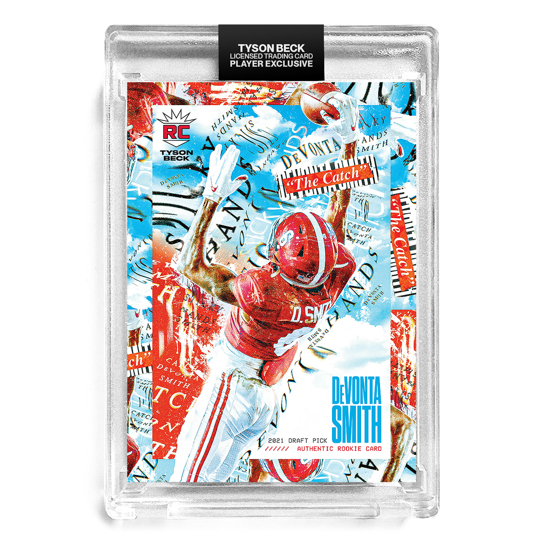 🏈 DEVONTA SMITH X TYSON BECK - RC - THE CATCH - LIMITED TO 500