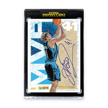 Load image into Gallery viewer, DIRK NOWITZKI X TYSON BECK - &quot;MVP&quot; - AUTOGRAPH - LIMITED TO 41
