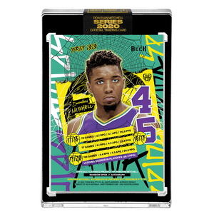 PART V OF V - OFFICIAL DONOVAN MITCHELL 🌈 RAINBOW SPIDA – SILVER AUTOGRAPHED CARD - LIMITED TO 15