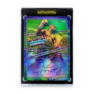 FLOYD MAYWEATHER JR. X TYSON BECK - "50-0" - COLORATION - AUTOGRAPH - LIMITED TO 15