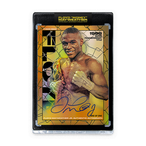 FLOYD MAYWEATHER JR. X TYSON BECK - "98 SUPER FEATHERWEIGHT TITLE" - AUTOGRAPH - ONE OF ONE - SUPERFRACTOR