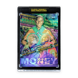 FLOYD MAYWEATHER JR. X TYSON BECK - "MONEY" - COLORATION - DUAL AUTOGRAPH - LIMITED TO 5