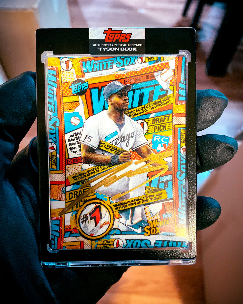 Frank Thomas by Tyson Beck - GOLD AUTOGRAPH - LIMITED TO 15